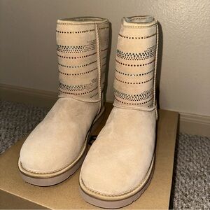 UGG Classic Short Serape Bling